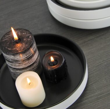 Black Inside Torino Stack with Candles Look Book