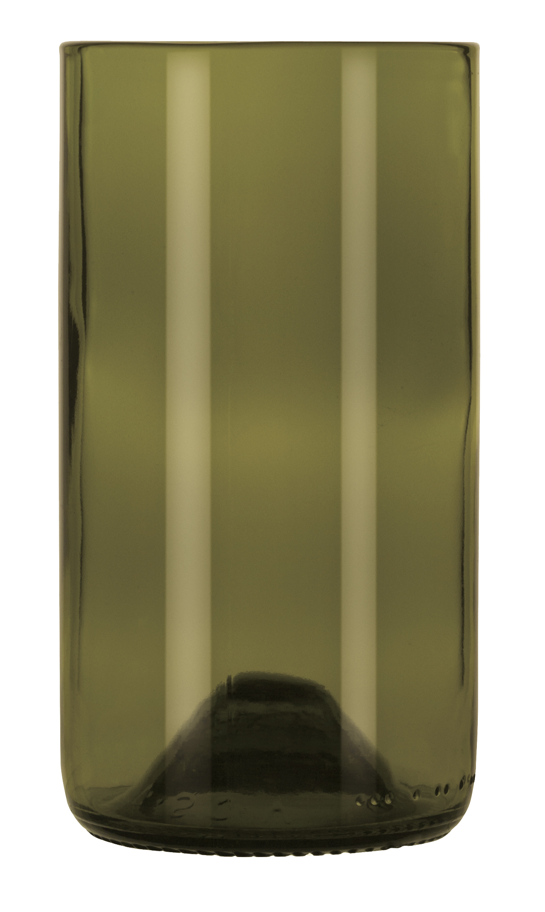 Wine Bottle Tumbler Dark Olive - 16oz