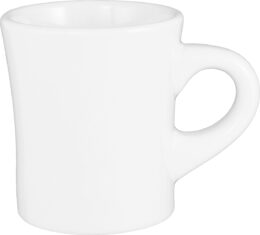 Mini Diner Mug - White 5.5oz