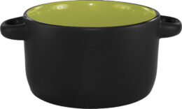 Hilo® Soup Bowl - Rye Green IN/Blk Matte OUT