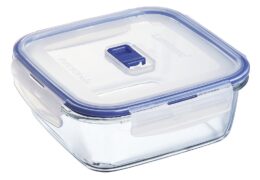 6.7" x 6.7" x 2.6" PURE BOX ACTIVE - SQUARE 5.1 CUPS w/ LID - BULK OF 6