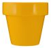 Pasadena™ Flower Pot 5.5" - California Yellow