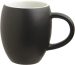 New York™ Barrel Mug - White IN/Black Matte OUT 1