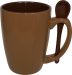 Reading™ Spoon Mug Chocolate in/Russet out