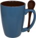 Reading™ Spoon Mug Chocolate in/Steel Blue out