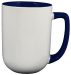 Arlen™ Mug - Cobalt in/White out w/Cob Trim