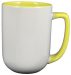 Arlen™ Mug - Brt Yellow in/White out w/BY Trim