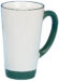 Sublimation Funnel Cup White/Green trim