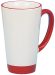 Heartland™ Funnel Cup White w/Red trim & handle