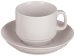 Porcelain EW Cappuccino Cup & Saucer (6oz)