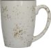 Splash Stoneware Cre w/Dark Brown Cup (11oz)