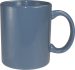 Cancun™ Stoneware Lt Blue C-Handle Mug (11oz)