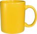 Cancun™ Stoneware Yellow C-Handle Mug (11oz)