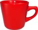 Cancun™ Stoneware Crimson Red Tall Cup (7oz)