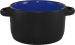 Hilo® Soup Bowl - Country Blue IN/Blk Matte OUT