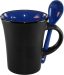 Hilo® Spoon Mug - Country Blue IN/Blk Matte OUT