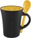 Hilo® Spoon Mug - Yellow IN/Blk Matte OUT