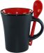 Hilo® Spoon Mug - Red IN/Blk Matte OUT