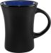 Hilo™ Venturi Stoneware Blue in/Blk Matte out Mug (9.5oz)