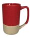 Boulder™ Mug  (16oz) - Red in / Red out with gray base