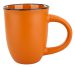 M&A Ceramic&trade; Salem&trade; Mug - Orange in/Orange Satin out w/ Black Trim