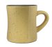 Santa Fe™ Stoneware White in/Sand Out Diner Mug (10oz)