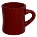 Cancun™ Stoneware Crimson Red Diner Mug (10oz)