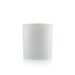 White Matte Outside Spray Candle Cylinder, 10.5 oz