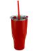 Wakita™ 700ml Twisted Vacuum Tumbler - Red Satin